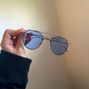 COPY - Free People Flavor of the Day Aviators - Blue